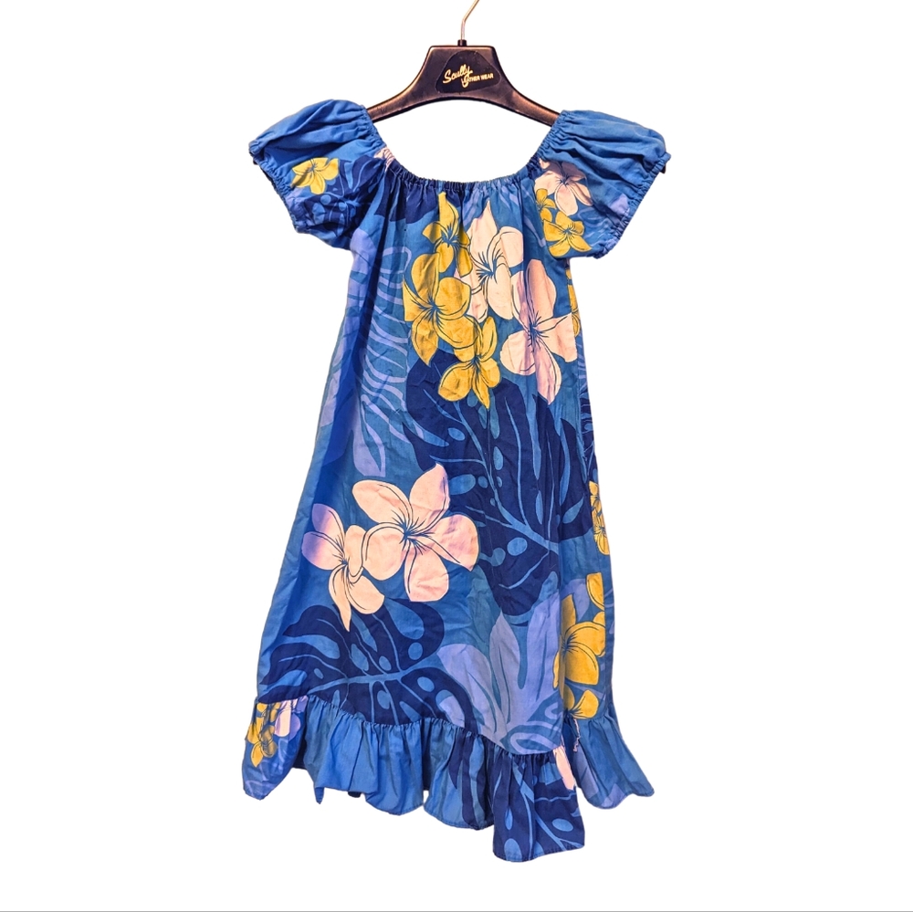 🔖 4 for $20 Sz7/8 Girl's Tropical Cotton Dress